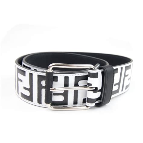 white and black fendi belt|fendi belt on sale.